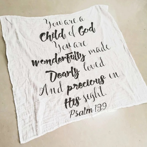 New🌟Ocean Drop Designs Muslin Swaddle Blankets - Baby Swaddle Blanket - Picture 1 of 6